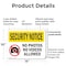 Signmission No Photos Or Video Allowed OSHA Security Notice Sign, Plastic, 14in W x 10in L, 2PK OS-2PACK-SN-P-1014-L-11617 - alternate 4